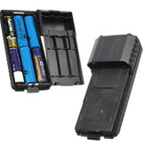 Carcasa de paquete de batería AA de 6x extendida para BaoFeng UV5R UV5RB UV5RE